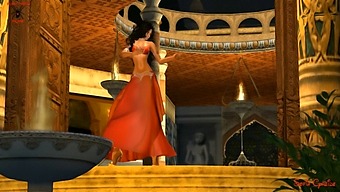 Erotic Belly Dancer In A Sensual Fantasy