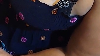 Public Flashing And Mature Pantyose In A Sexy Video